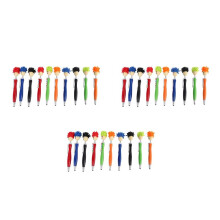 30 Pieces Mop Topper Pens Screen Cleaner Stylus Pens 3-In-1 Stylus Pen Duster for Kids and Adults