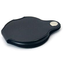3X Folding Fold Away Pocket Magnifying Glass Magnifier Lens 3X Magnification Folding Leather Case Magnifying Glass