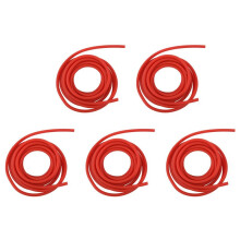 5X Tubing Exercise Rubber Resistance Band Catapult Dub Slingshot Elastic, Red 2.5M