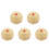 5pcs 2.25inch 57mm 6 Red Spot Cue  Pro Cup Billiard Pool Snooker Training Practice 1