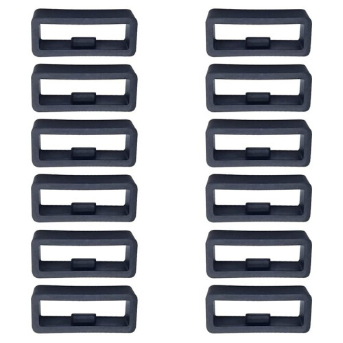 2 Set 22mm Width Silicone Watch Band Loop for  735Xt Band Watch Strap Holder for Forerunner 235 Replacement Band 1