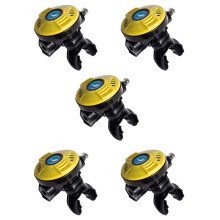 5X Scuba Diving 2Nd Stage Regulator Professional Underwater Scuba Dive Octopus Regulator Equipment Accessory-Yellow