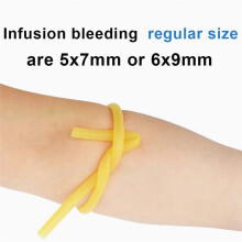 6X Natural Latex Rubber Tube 33Ft Elastic Industrial Rubber Tubing for Home Hospital Laboratory 6mm x 9mm