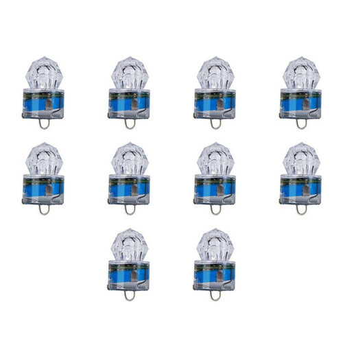 -LED-Licht für Wasserdichte Angelköder, Wasserdichtes Angelköder-Licht, Tiefe Tropfen, Unterwasser-Fischköder-Lampenlichter, D