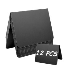 72 PCS Chalkboard Signs 4X3Inch Small Chalkboard Chalk Sign Food Labels for Party Buffet Tables ,Easy to Write