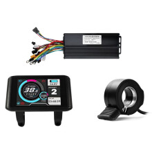 Regolatore di Onda Sinusoidale A Tre Modalità per Bici Elettrica 36/48/52 V 40 A con Display A Colori LCD UCK1 Parti per Monopattino Elettrico