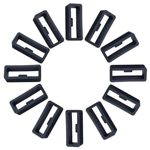 2 Set 22mm Width Silicone Watch Band Loop for  735Xt Band Watch Strap Holder for Forerunner 235 Replacement Band