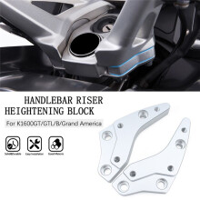Abrazadera para Elevador de Manillar de Motocicleta, Extensión del Manillar, Elevación, Movimiento Hacia Atrás, Base para K1600GT 2016-2017 Grand