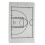 2X  Board Dry Erase Coaching Board Double Sided Design Strategy Board Whiteboard for Basketball 7