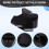 Motorcycle Accessories Handlebar Riser Drag Handle Bar Clamp Extend Adapter for  800MT 700MT 450MT Black 3