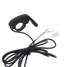 Acelerador de Bicicleta Elétrica para Motor de Bicicleta, Guidão de 22 mm, Acessórios de Modificação de Bicicleta Elétrica, Cabeça Masculina