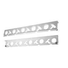 Horizontals 10-Rod Fishings Rod Holder Wall Mounted Fishing Poles for Garage Wall Ceiling Fishing Rod Storage Racks