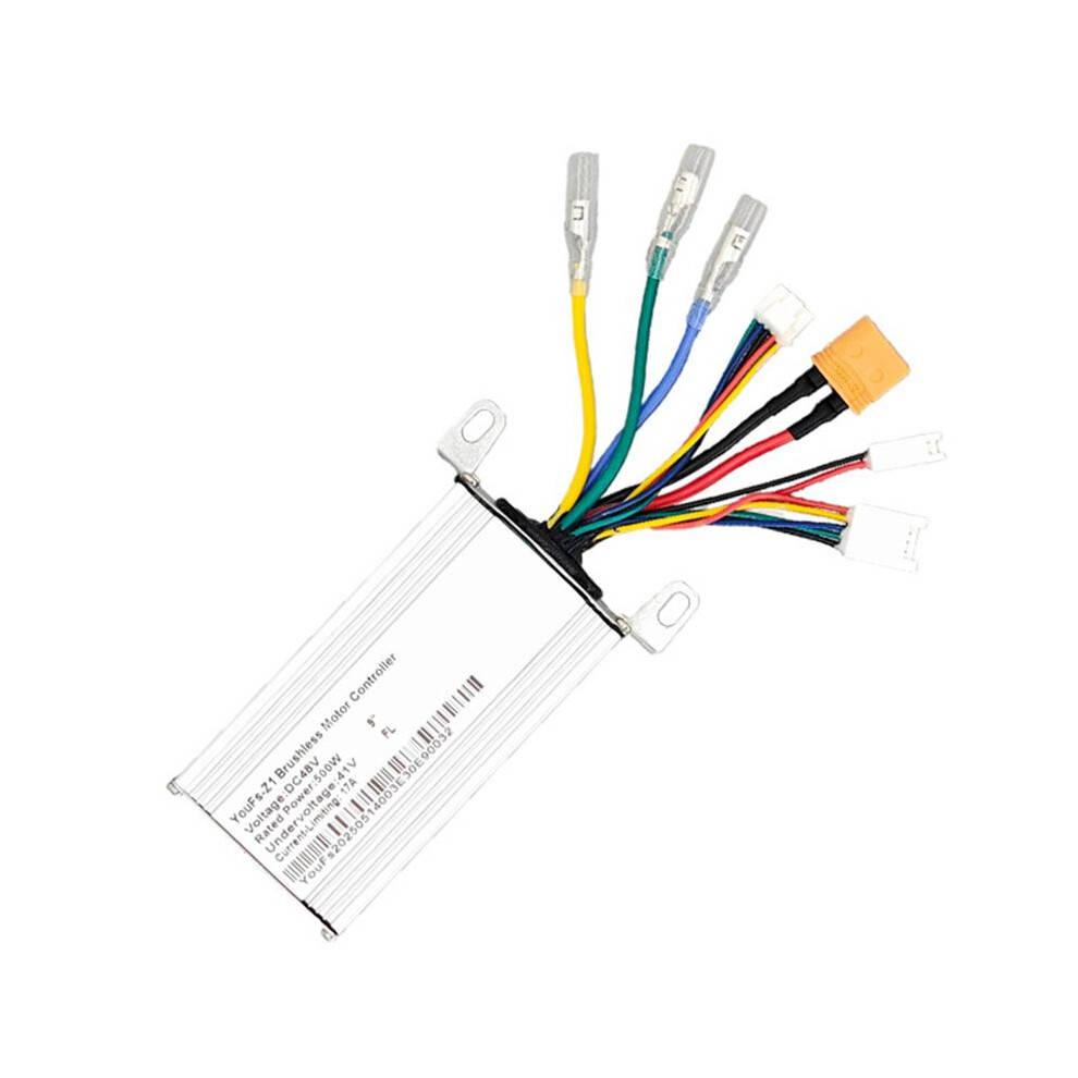 10inch Elektrische Scooter Upgradekit 48V 500W Scooter Motorcontroller 17A E-Bikes Snelheidsregelaar E-Scooter Scooter Onderdeel