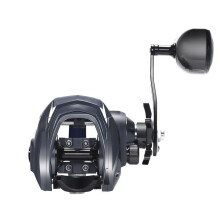 Fishing Reel Water Drop Reel Full Metal Sea Fishing Wheel for Game Long Cast Anti-Backlash Blackfish Lure Reel,B