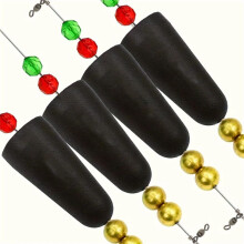 Verzwaarde Visdobberset - Popping Cork Float Rig met Ratel, Verbeterde Viservaring met Popping Corks