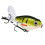 Angelköder Topwater Whopper Popper Schwimmender Wobbler Künstlicher Hartköder mit Propeller Angeln Hecht 12g B 1