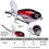 Angelköder Topwater Whopper Popper Schwimmender Wobbler Künstlicher Hartköder mit Propeller Angeln Hecht 12g D 2