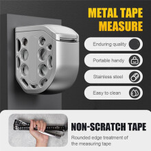 Stainless Steel Measuring Tape,Anti Rust,Strong Magnetism  the Bottom,Hollow Design,Portable Tapes Measure