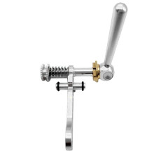 2X Titanium Axle Bike Seatpost Clamp for Folding Bike Bicycle Post Quick Release Clamp for 3SIXTY Silver