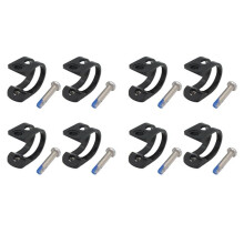 8Pcs Bike Brake Lever Clamp Stainless Bolt Bicycle Brake Lever Clamp Ring for E7 E9 X0 GUIDE R RSC CODE
