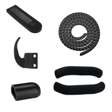 1 Ensemble de Couverture de Protection de Crochet en Nylon Cintre pour Scooter éLectrique MAX G30 Accessoires Noir