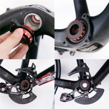 ZTTO DH MTB Bicycle Chain Guide Drop Catcher BB Mount Adjustable for Mountain Gravel Bike Single Disc 1X System