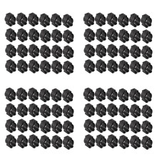 96 Pack Wall Mounted Fishing Rod Storage Clips Clamps Holder Billiard Cue Organizer, Fishing Pole Holder Storage Rack