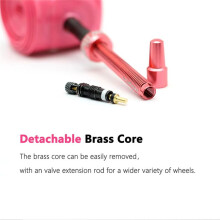 Ridenow External Thread Tube Metal Nozzle Tpu Inner Tube 700x32-47c Tube 45g Bicycle Ultralight TPU Inner Tube