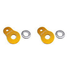 2X Litepro Folding Bike Magnet Adapter Aluminium Alloy Magnetic Buckle Conversion  for FNHON 1611 Bicycle Parts Gold