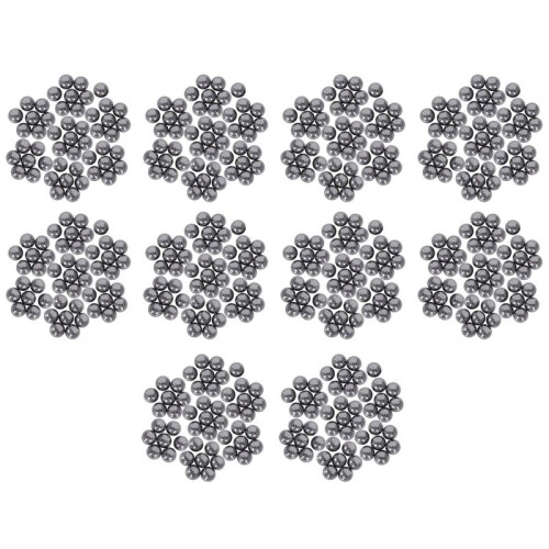 500 Pcs 10mm Diameter Steel  Bearings for Bicycle Hubs