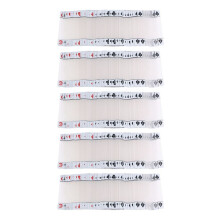 5X Transparent Plastic Waterproof Poker Novelty Poker Index Playing Cards