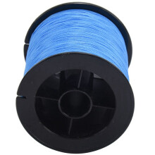 6X 500M 30LB 0,26 mm Angelschnur Starke PE Geflochtene 4 Strang Blau