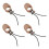 4X Thicken Cow Leather Thumb Finger Tip Protector Guard Ring Tab Leather Hunting Practice Archery Pull Bow Glove New 1