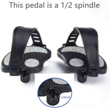2X Heim Trainer mit Riemen für Spin Fahrrad und StationäRes Indoor Heim Trainer, 9/16 Zoll