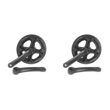 2X Single Speed 42T Vouwfiets Crankstel Racefiets 152 mm Crank Set Holle Tandplaat Fiets Tandwiel Fiets Accessoires