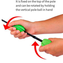 4 Unidades de Vara de Pesca Portátil Bola Fixa, Braçadeira de Vara de Pesca TPE Suporte de Vara de Pesca Estilo Feixe de Vara de Pesca de Silicone
