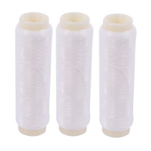 3X Elastique D'Appat Fil Invisible Ligne de Peche Elastique Force Forte Fil de Peche pour la Peche Pesca 200M 0.2mm 3