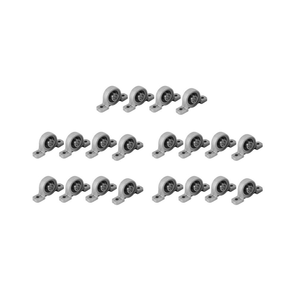 20Pcs Kp08 Pillow Block Mounted Bearing (Diameter 8Mm Bore) Zinc Alloy Pillow Block Bearing 6033737989601