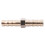 50 Pieces Brass 6 mm Straight for Hose Quick Coupling, Golden 3