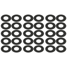 30 Pezzi 0,5 mm Ruota da Pesca Allarme Speciale Forza di Scarico Pastiglia Freno In Fibra di Carbonio Bobina Rotante Accessori Ruota A Tamburo