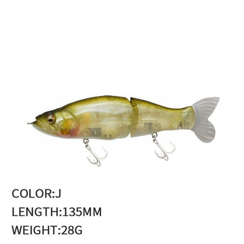 Köderköder Bionics Fischköder Langsam Sinkender Fischköder 135mm/28g Kunstköder Harter Köder J 1