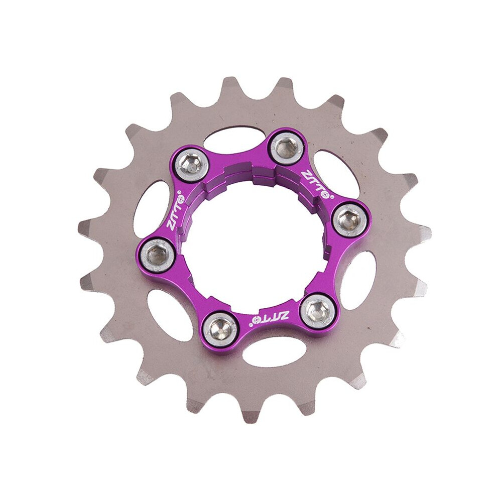 Ztto Bicycle Flywheel Single Speed Gear 19T Single Gear Fixed Bicycle Sprocket 6032225261762