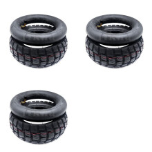 3pc 255X80 Tire Inner Tube Outer Tyre for Electric Scooter 10X M4 Upgrade 10 Inch Off Road Tire,90 Degree