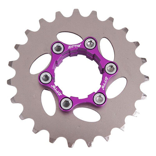 ZTTO Bicycle Flywheel Single Speed Gear 23T Single Gear Fixed Bicycle Sprocket