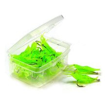 New Luminous Shrimp Artificial Bait Simulation Soft Prawn with Hooks Carp Wobbler for Fishing Tackle Lure Carp C