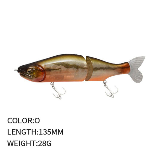 Köderköder Bionics Fischköder Langsam Sinkender Fischköder 135mm/28g Fake Bait Harter Köder O 2