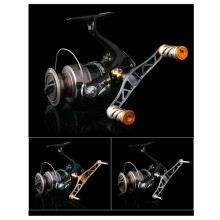 Double Grip Spinnings Reel Rocker, Fishing Reel Accessories Double Rocker Modified DIY Fishing Reel Double Handle,E