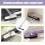 Multifunction Rotating Crevice Cleaning Brush 360Rotating NoDead Corners Hard Bristle Space Brush for Bathroom&KitchenA 4