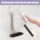 Multifunction Rotating Crevice Cleaning Brush 360Rotating NoDead Corners Hard Bristle Space Brush for Bathroom&KitchenA 3