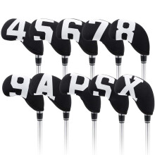 Capas de Ferro para Golfe, Conjunto de Capas de Ferro para Golfe de Neoprene, Capas para Tacos de Golfe para Tacos de Ferro. Todas As Marcas Iron